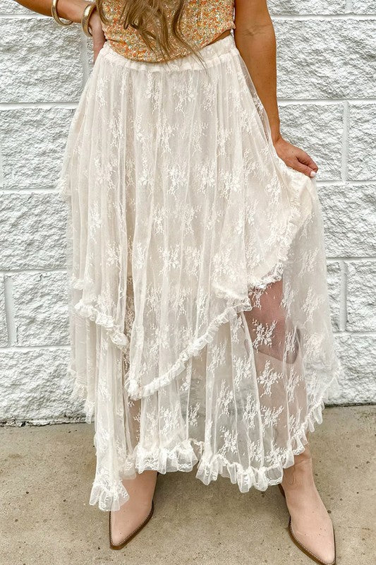 Lace Trails Midi