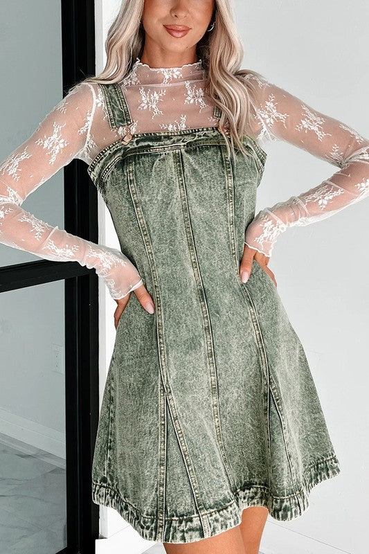 Saddle up Denim Dress