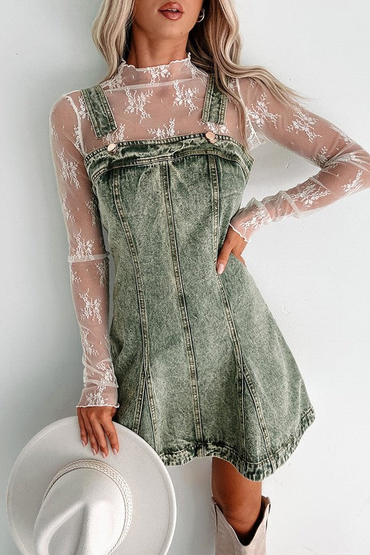 Saddle up Denim Dress