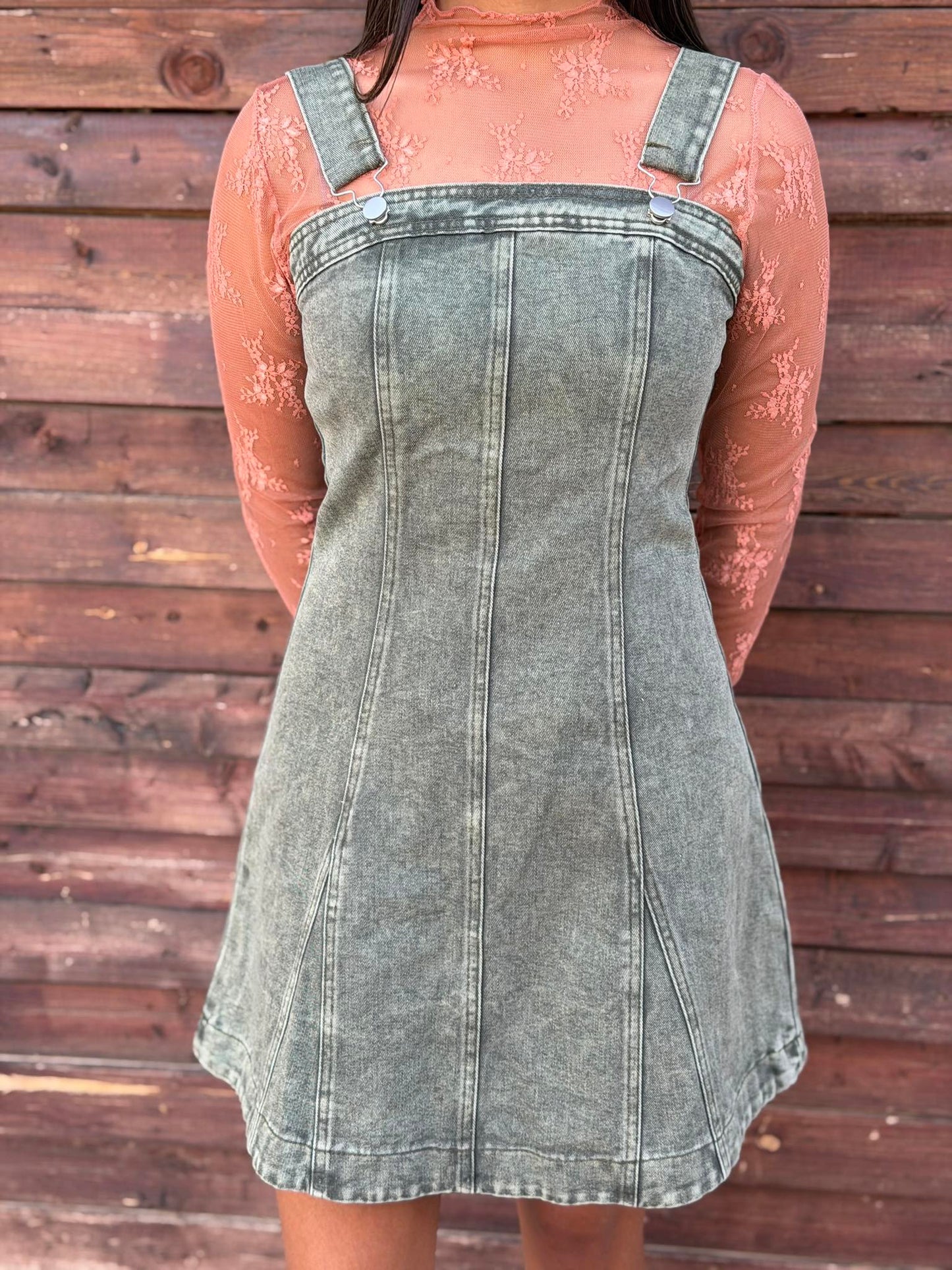 Saddle up Denim Dress